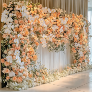 Guide to Easily Constructing a Floral Backdrop Wall for Family Portraits