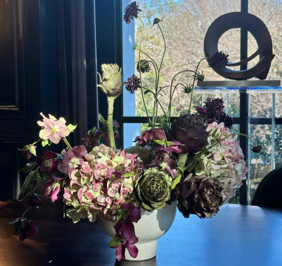 Custom Floral Styling for New Homes